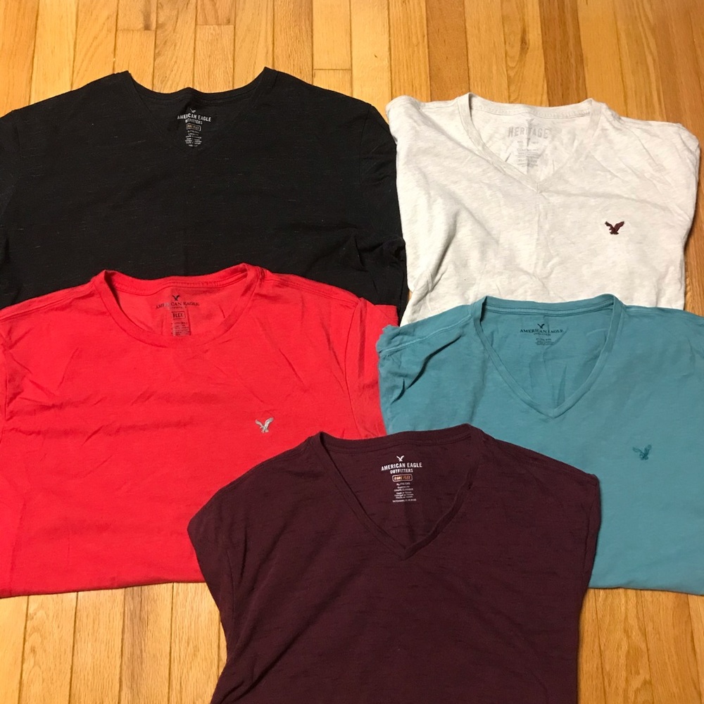 American Eagle T-shirt lot Mens XL great condition